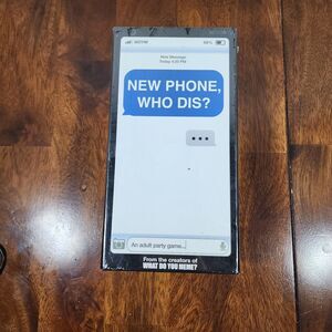 NEW! - What Do You Meme? New Phone, Who Dis? Party Game Still Sealed New